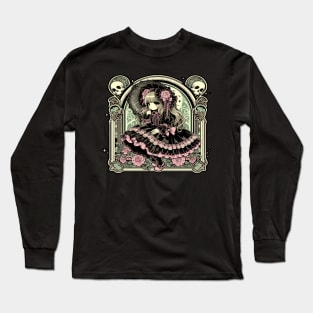 Gothic Spooky Kawaii Lolita Long Sleeve T-Shirt